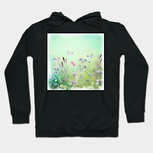 Meadow butterflies Hoodie